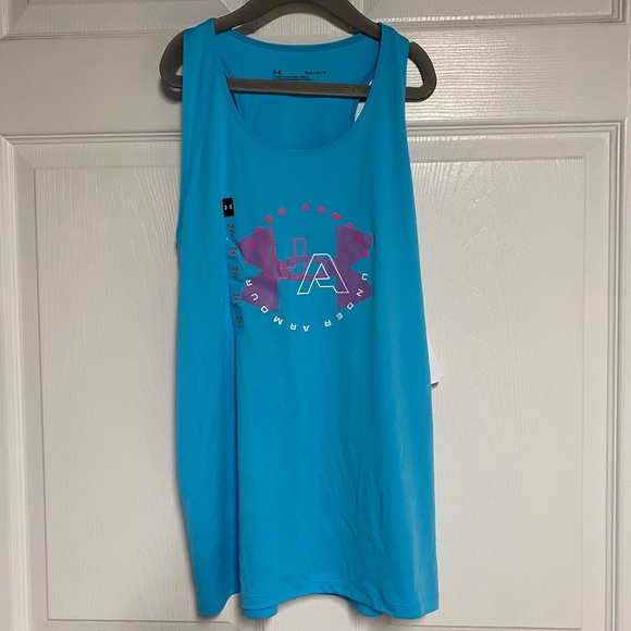 NWT Under Armour Girls Tank Top Size Large - Picture 1 of 6